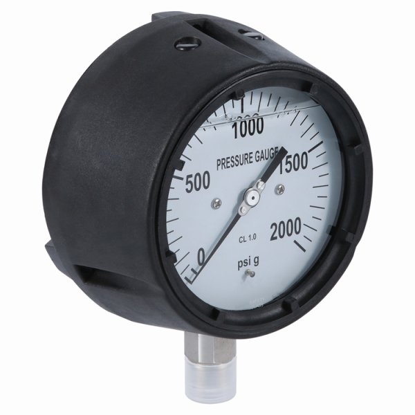 Process Pressure Gauge Phenolic Case 115mm 0 to 2000 psi