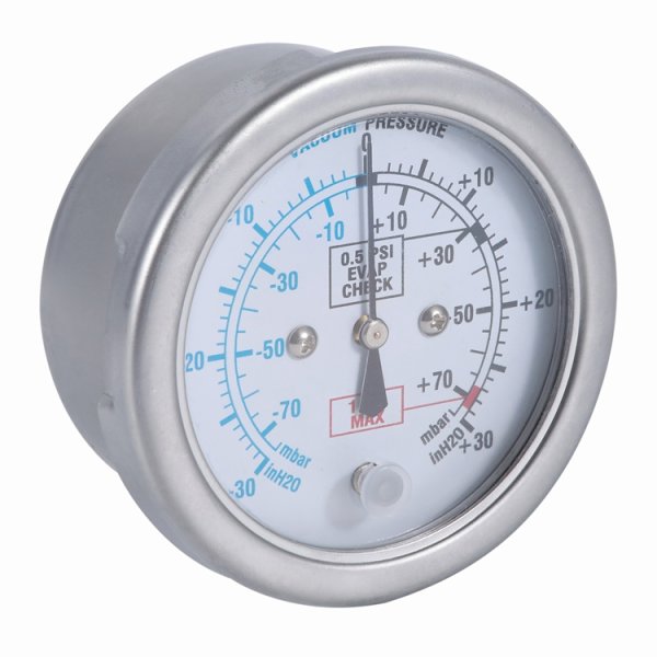 EVAP Pressure Gauge ss Case 63 mm -30 to 30 inH2O