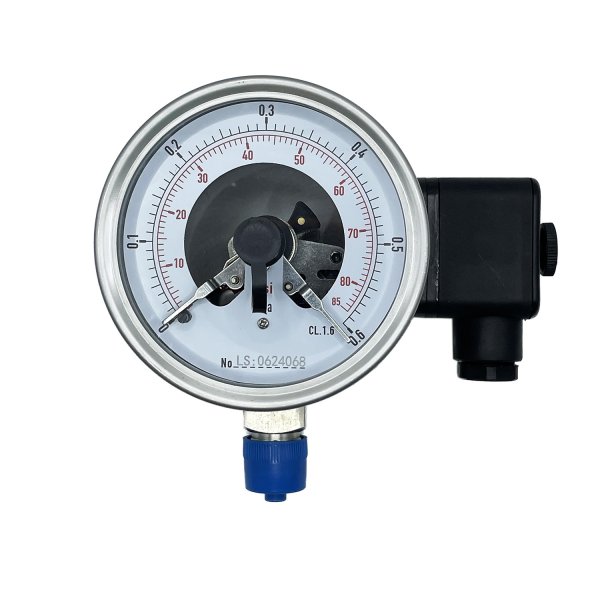 Electric Contact Pressure Gauge ss Case 100 mm 85 psi