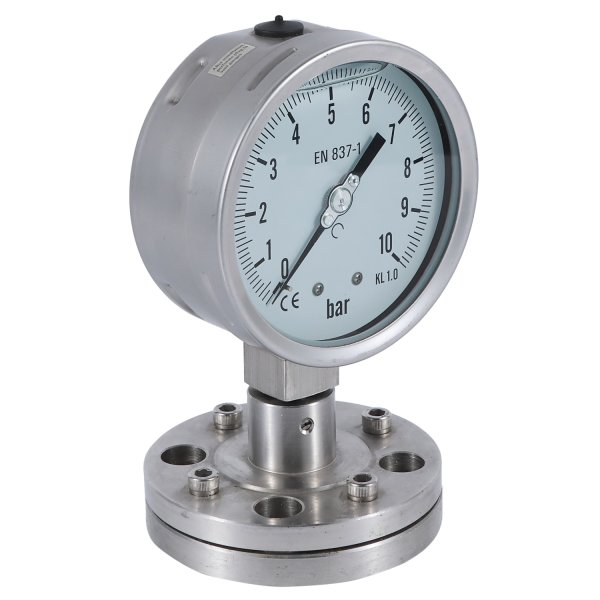 PDG-Diaphragm Pressure Gauge 10 bar