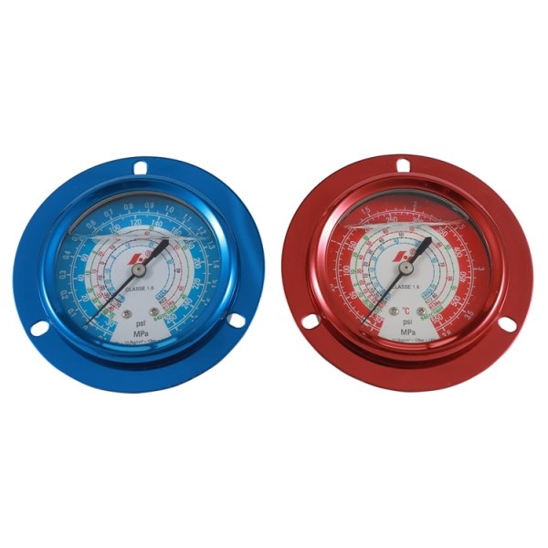 PFG-Refrigerant Liquid Filled Pressure Gauge Set