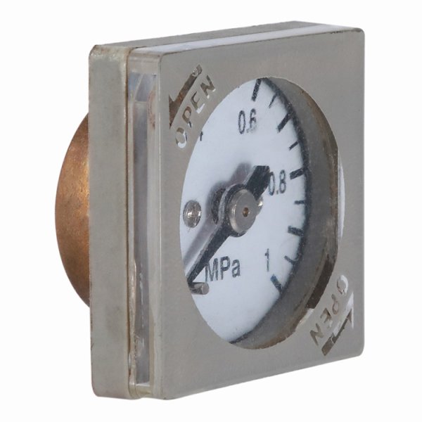 Square Pressure Gauge 1 MPa
