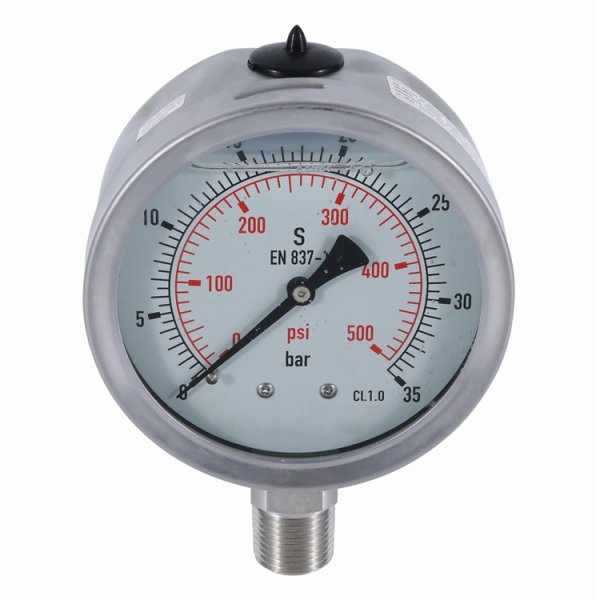 Premium Stainless Steel Pressure Gauge