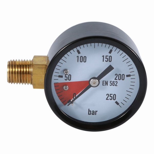 Customized Beer Regulator CO2 Pressure Gauge 40mm 0 to 250 bar