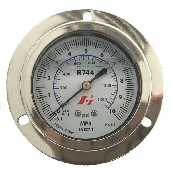 R744 Refrigerant Pressure Gauge Set