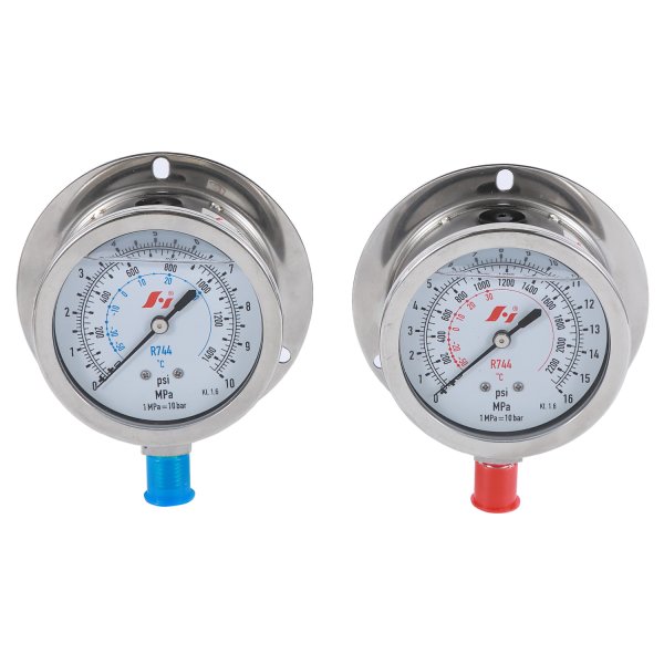 R744 Refrigerant Pressure Gauge Set