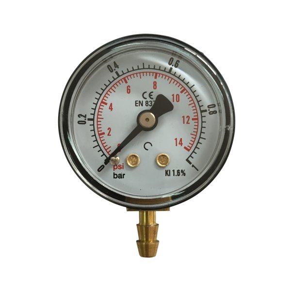Tube Stub Pressure Gauge