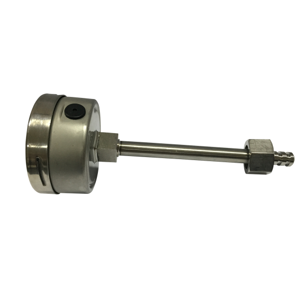 Bourdon Tube Pressure Gauge ss Case 63 mm -60 to 100 KPa